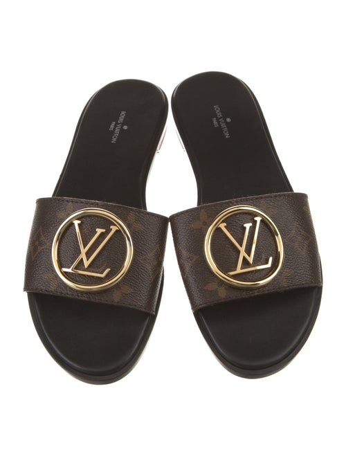 Louis Vuitton LV Monogram Slides