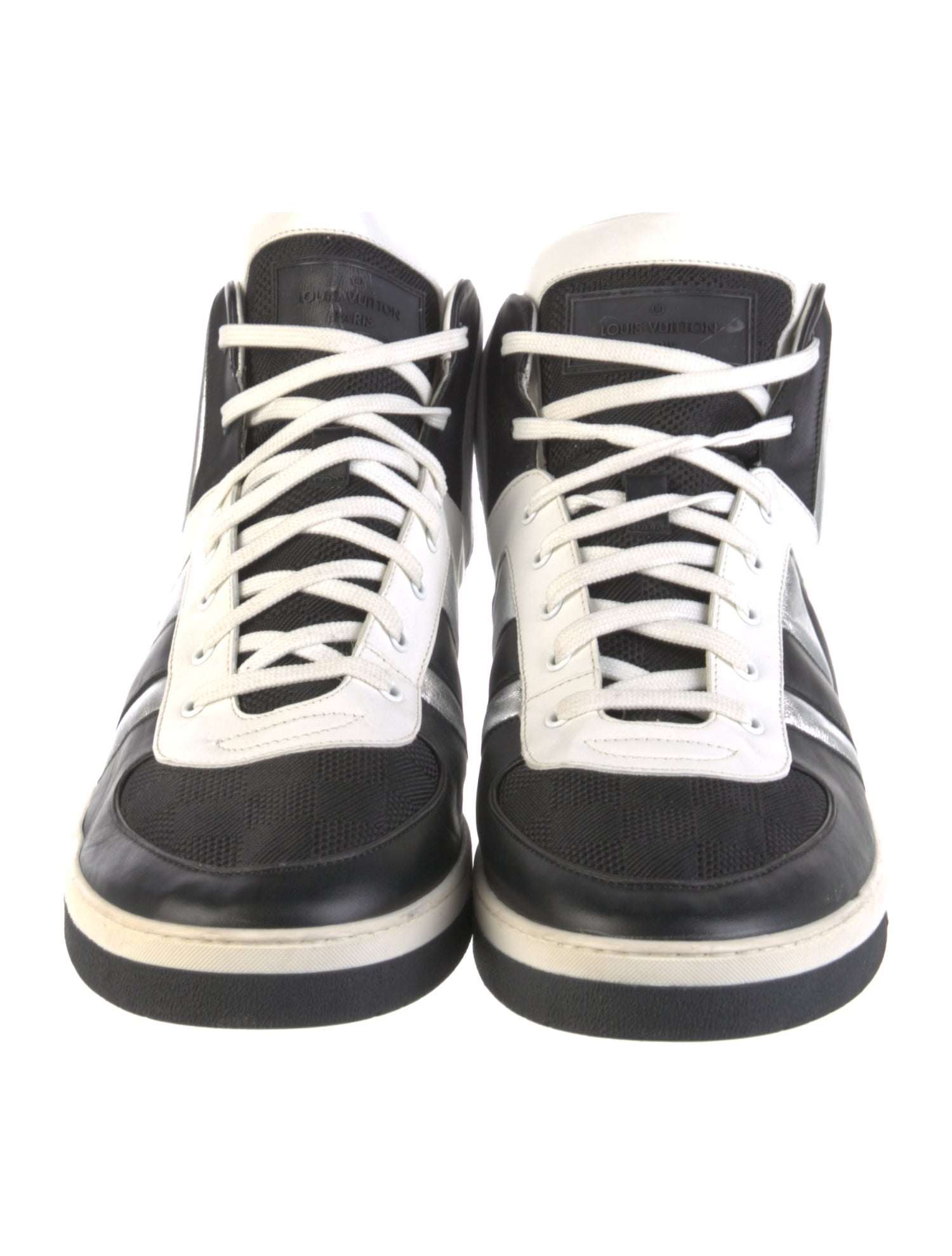 Louis Vuitton Leather Printed Sneakers