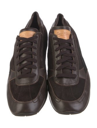 Louis Vuitton LV Monogram Leather Sneakers