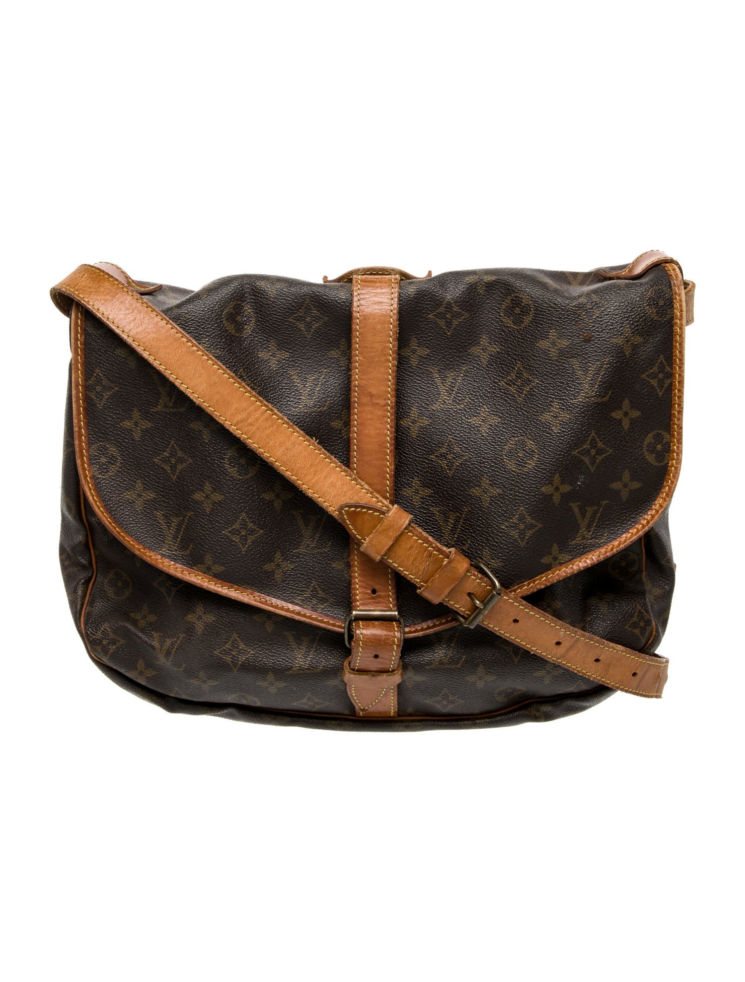 Louis Vuitton LV Monogram Saumur 35
