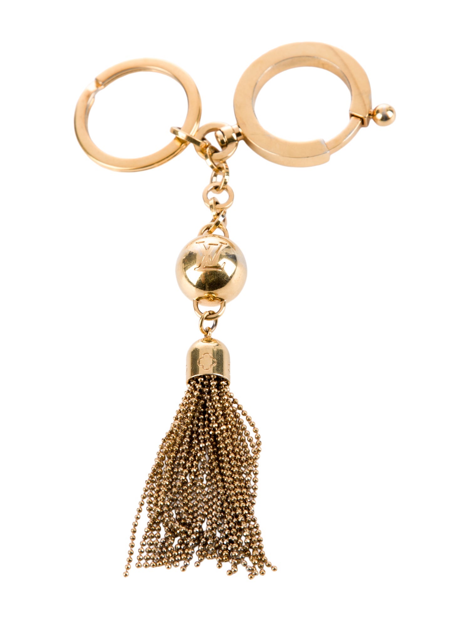 Louis Vuitton Metal Swing Key Holder and Bag Charm