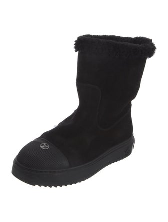 Louis Vuitton Suede Boots