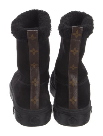 Louis Vuitton Suede Boots