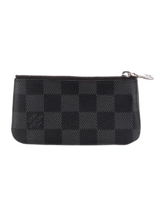 Louis Vuitton 2019 Damier Graphite Pattern Multicles Rabat Key Pouch