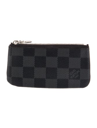 Louis Vuitton 2019 Damier Graphite Pattern Multicles Rabat Key Pouch