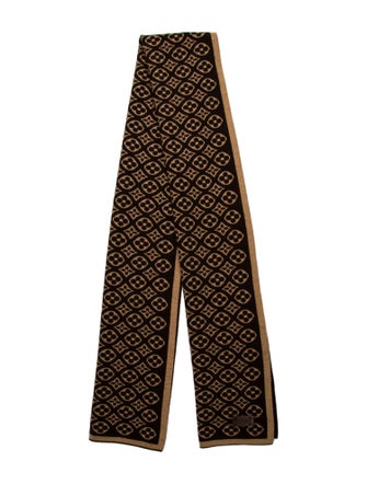 Louis Vuitton Cashmere LV Monogram Scarf