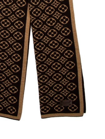 Louis Vuitton Cashmere LV Monogram Scarf