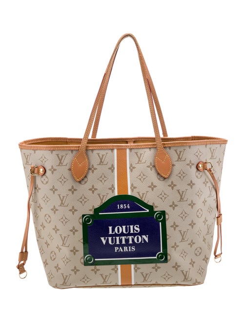 Louis Vuitton LV Monogram Monopaname Neverfull w/Pouch MM 2023