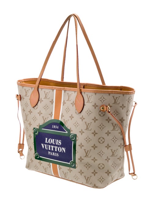 Louis Vuitton LV Monogram Monopaname Neverfull w/Pouch MM 2023