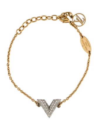 Louis Vuitton Crystal Essential V Bracelet