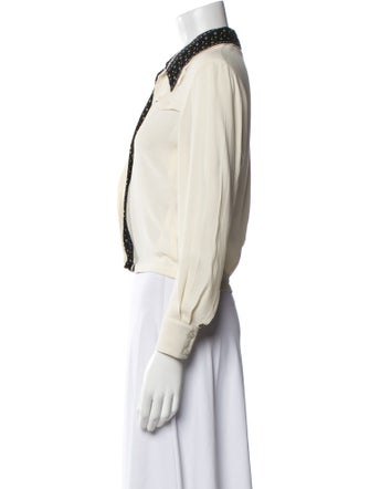 Louis Vuitton 2017 Silk Biker Jacket