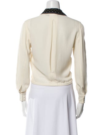 Louis Vuitton 2017 Silk Biker Jacket