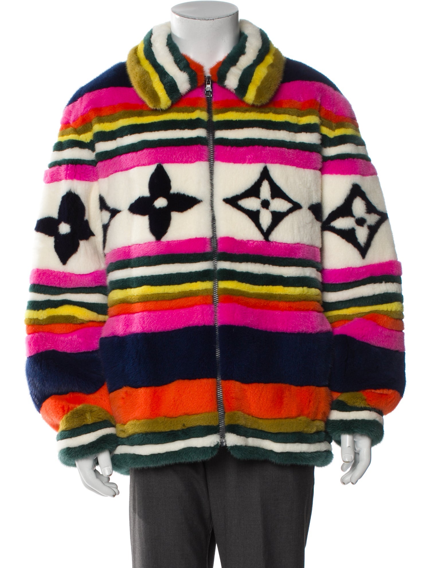 Louis Vuitton 2021 LV Monogram Bomber Jacket