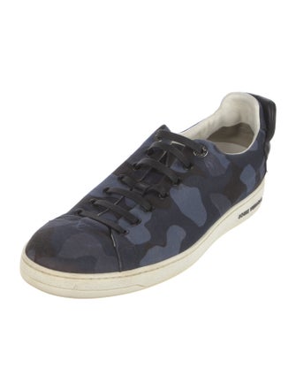 Louis Vuitton Canvas Printed Sneakers