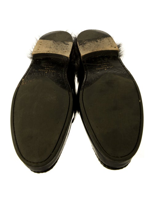 Louis Vuitton LV Monogram Leather Slippers