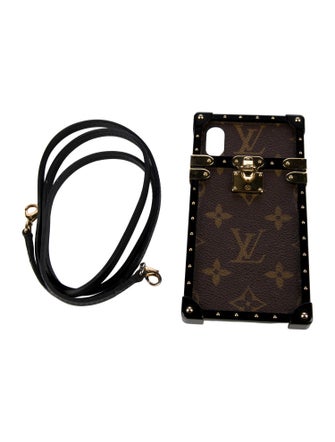 Louis Vuitton Louis Vuitton Monogram iPhone X Eye Trunk Case