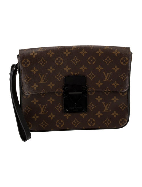 Louis Vuitton LV Monogram S Lock A4 Pouch
