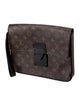 Louis Vuitton LV Monogram S Lock A4 Pouch