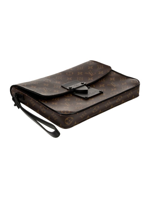 Louis Vuitton LV Monogram S Lock A4 Pouch