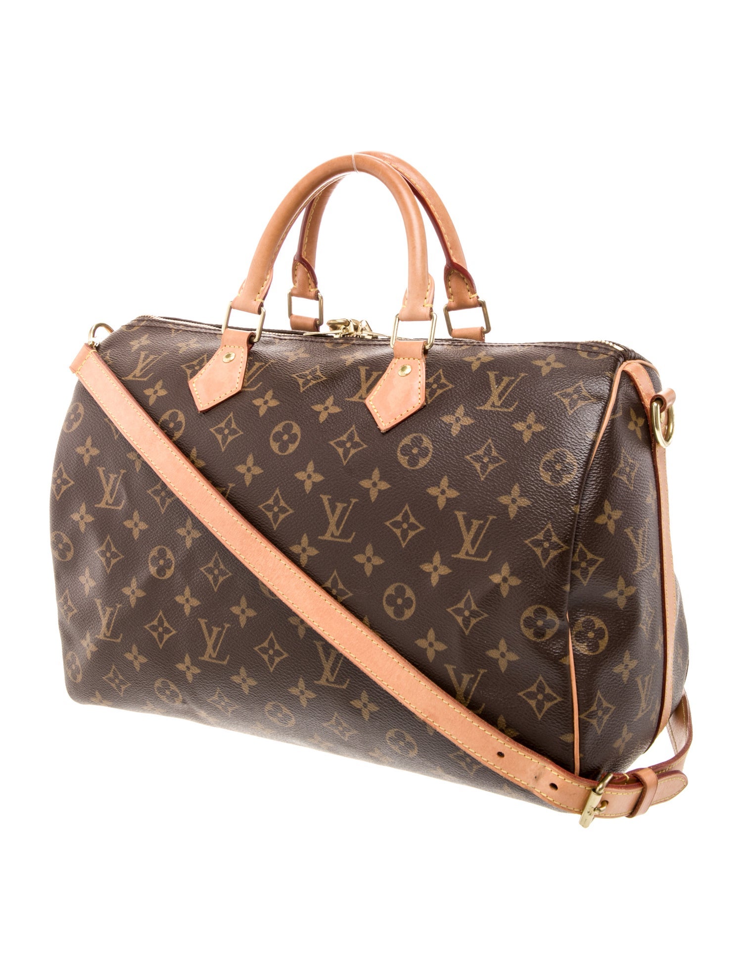 Louis Vuitton LV Monogram Speedy Bandouliere 35