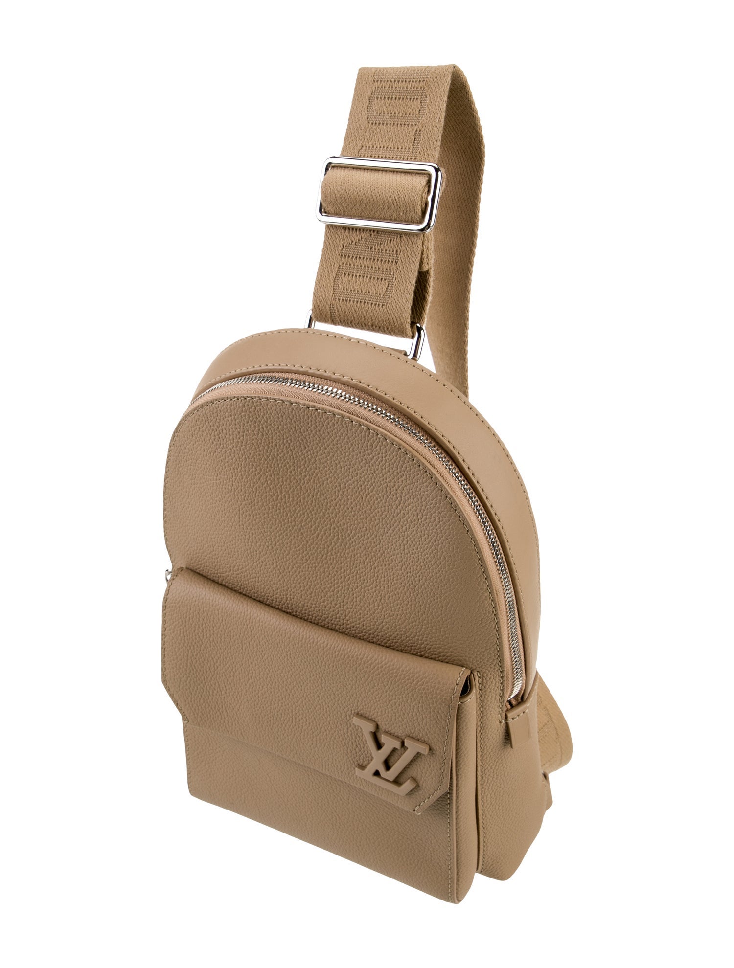 Louis Vuitton Leather Aerogram Pilot Sling Bag