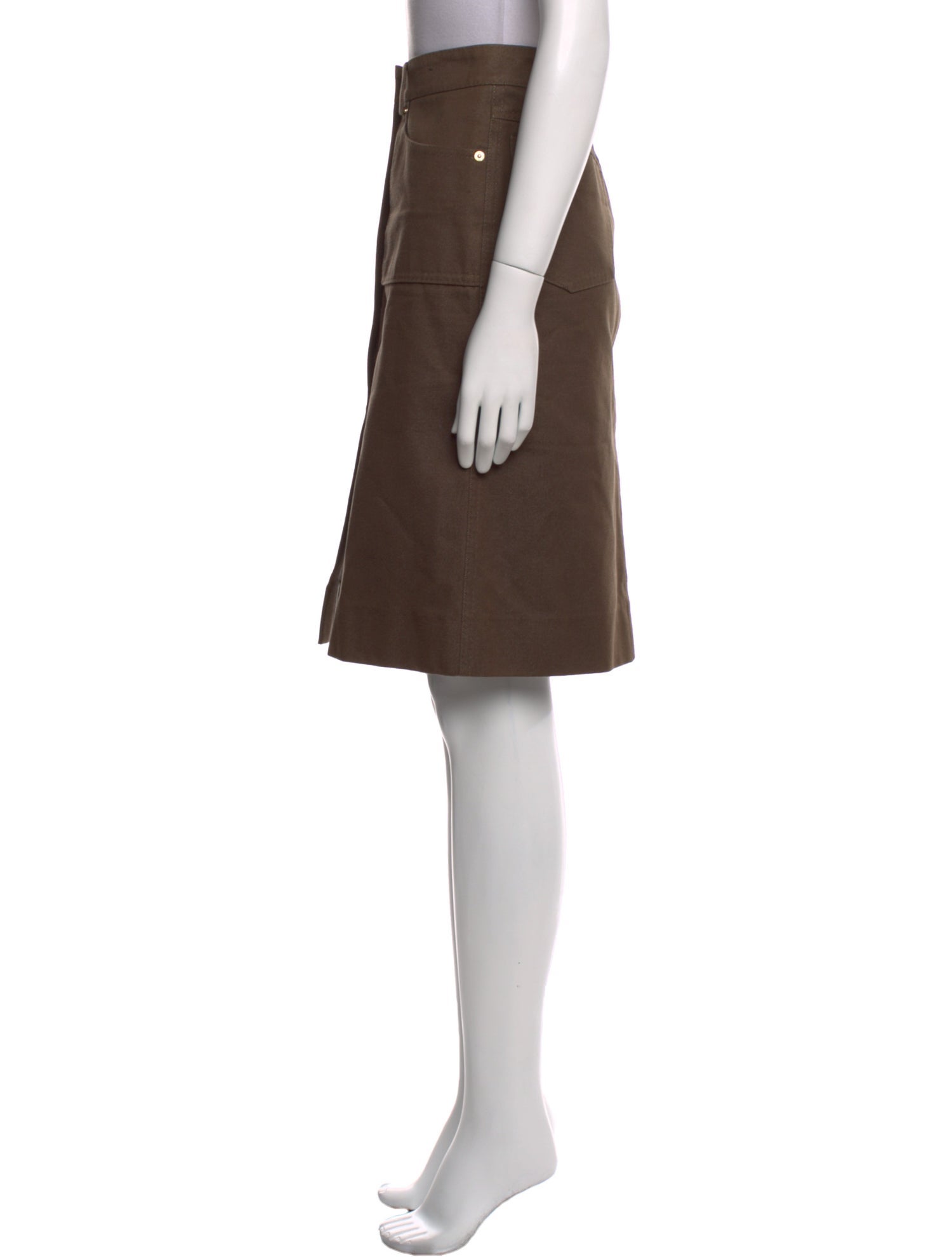 Louis Vuitton Vintage Knee-Length Skirt