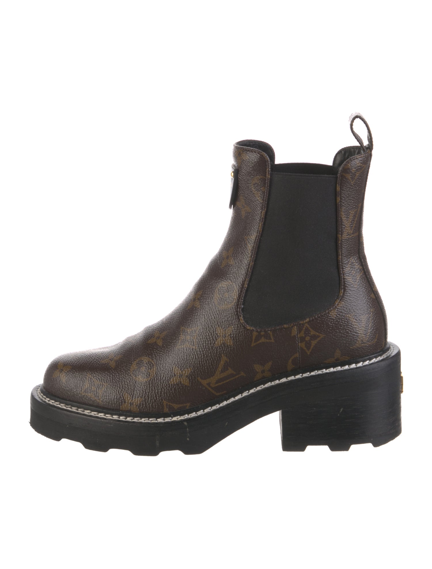 Louis Vuitton LV Monogram Chelsea Boots