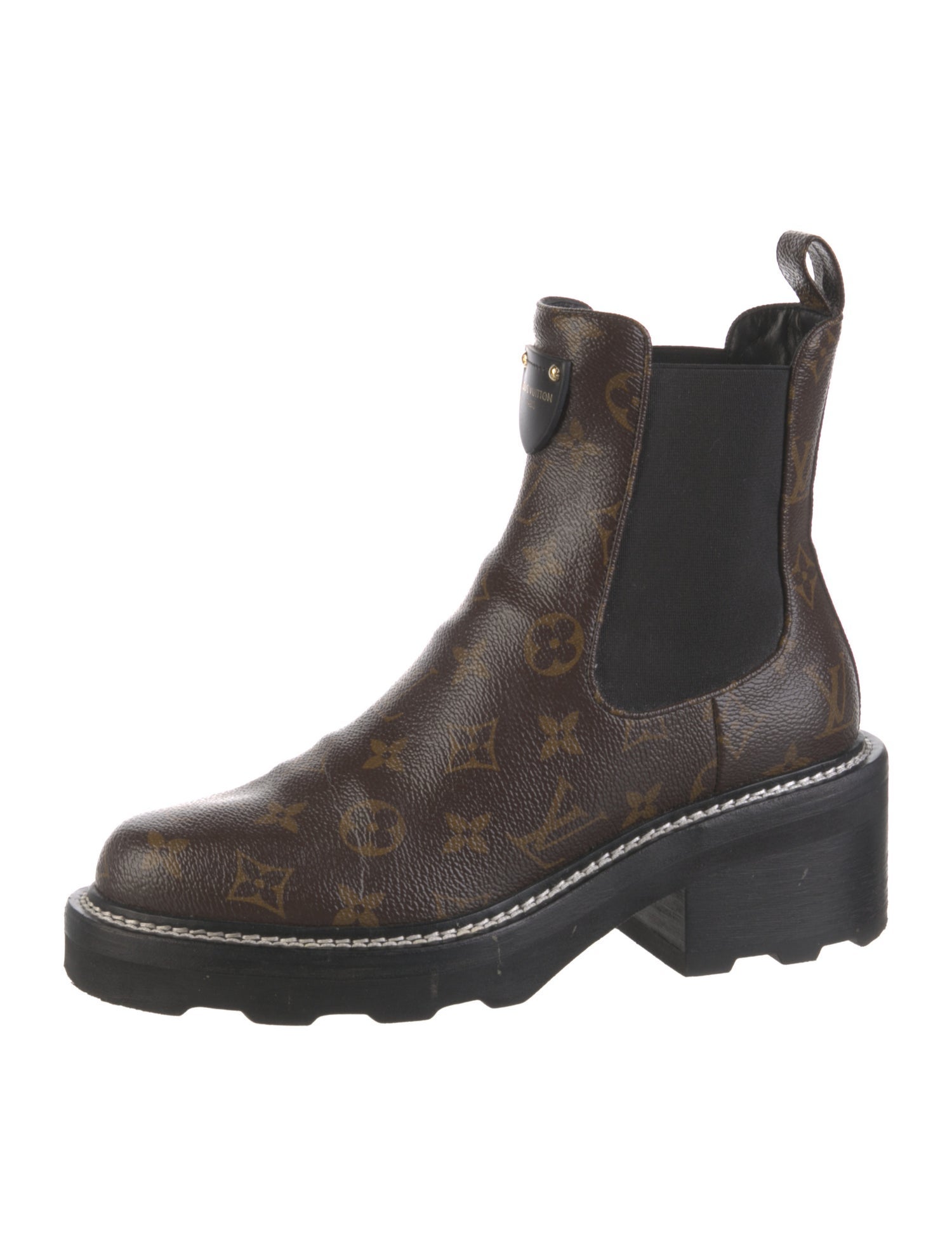 Louis Vuitton LV Monogram Chelsea Boots