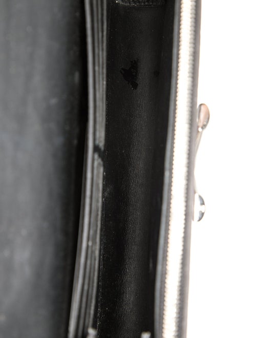 Louis Vuitton Damier Ebene Time Trunk Twist Wallet on Chain