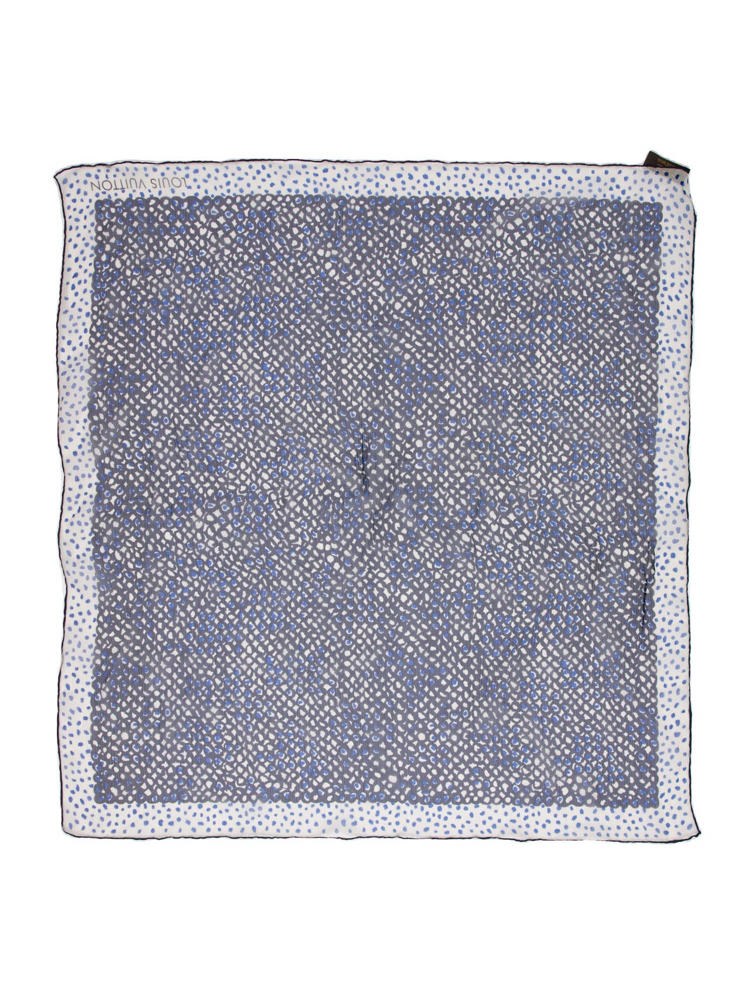 Louis Vuitton Silk LV Monogram Scarf