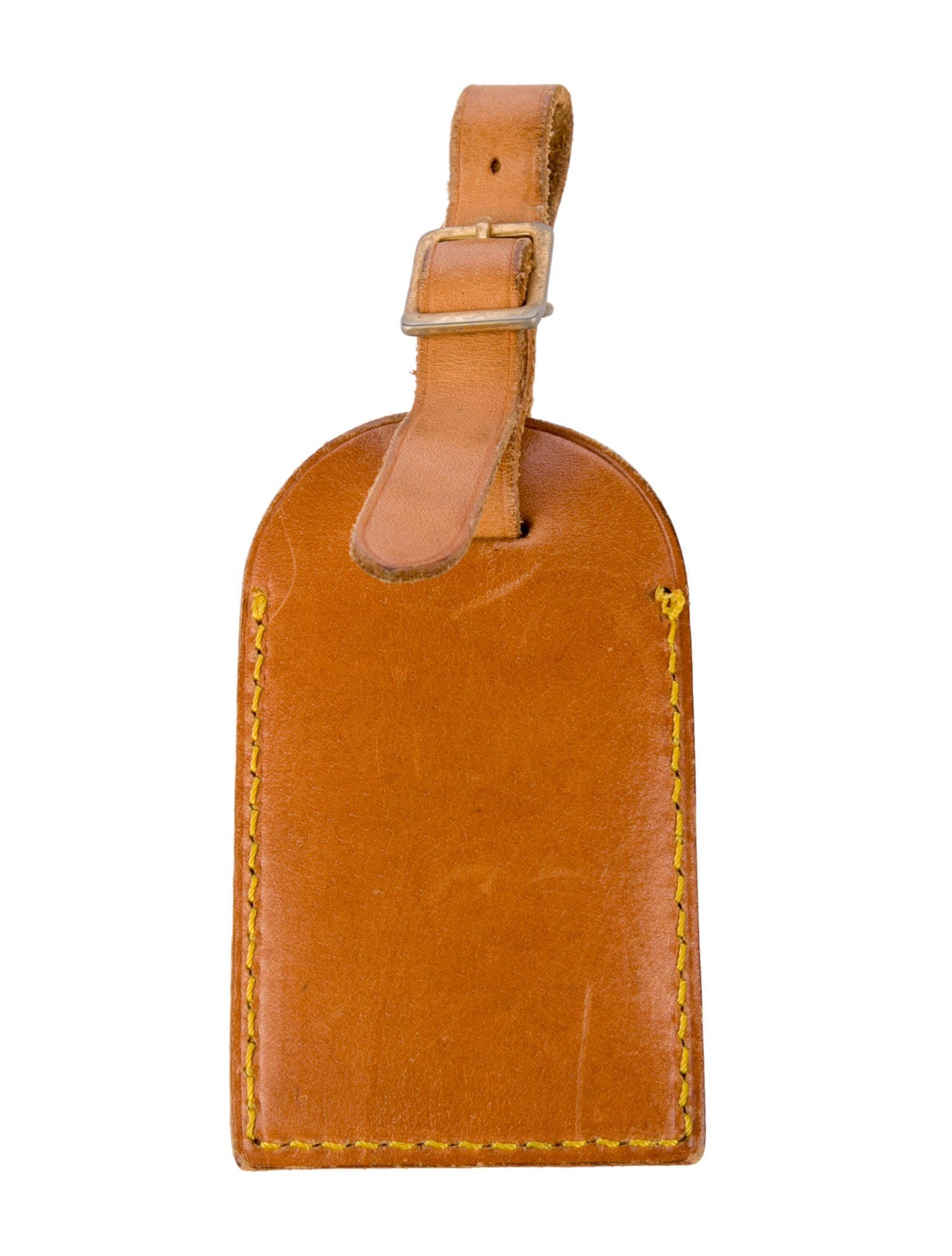 Louis Vuitton Vachetta Luggage Tag