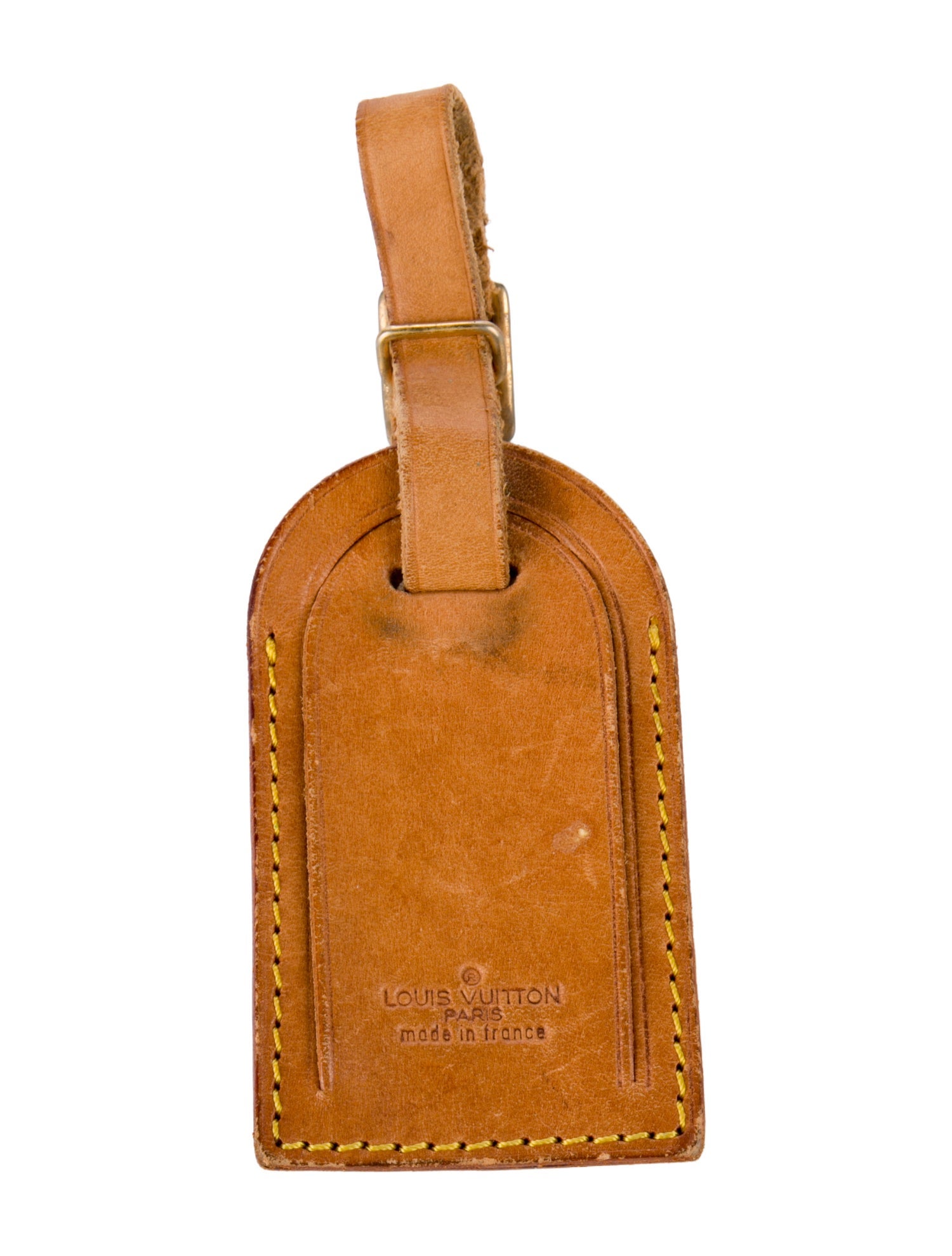 Louis Vuitton Vachetta Luggage Tag