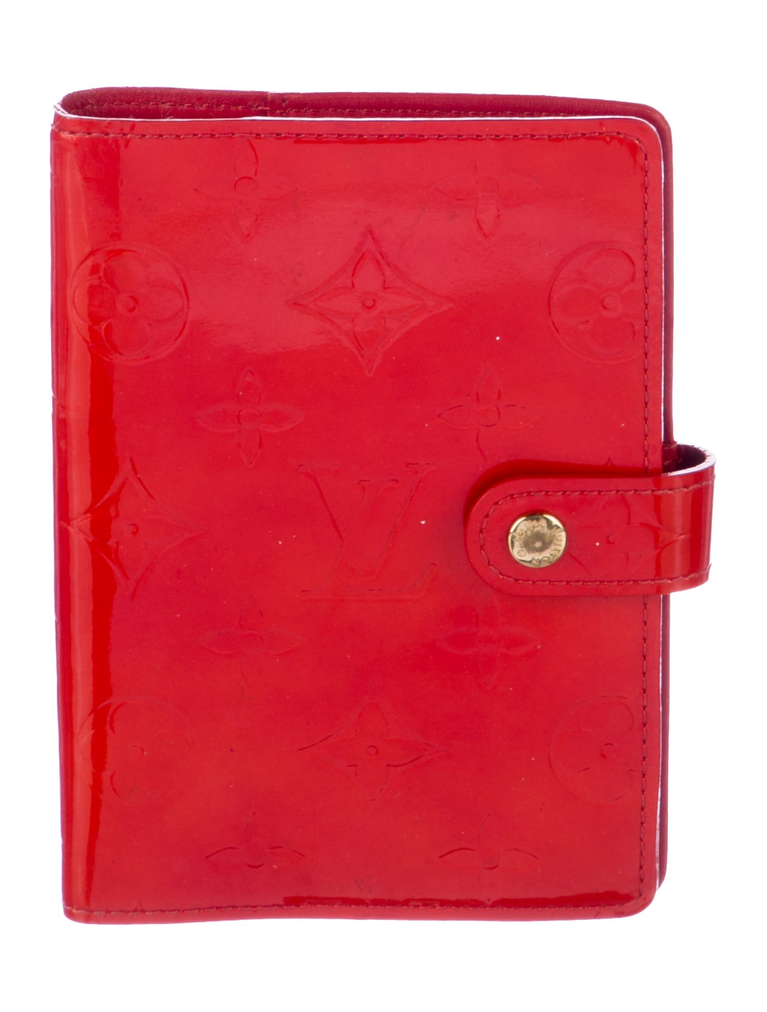 Louis Vuitton Monogram Vernis Small Ring Agenda Cover
