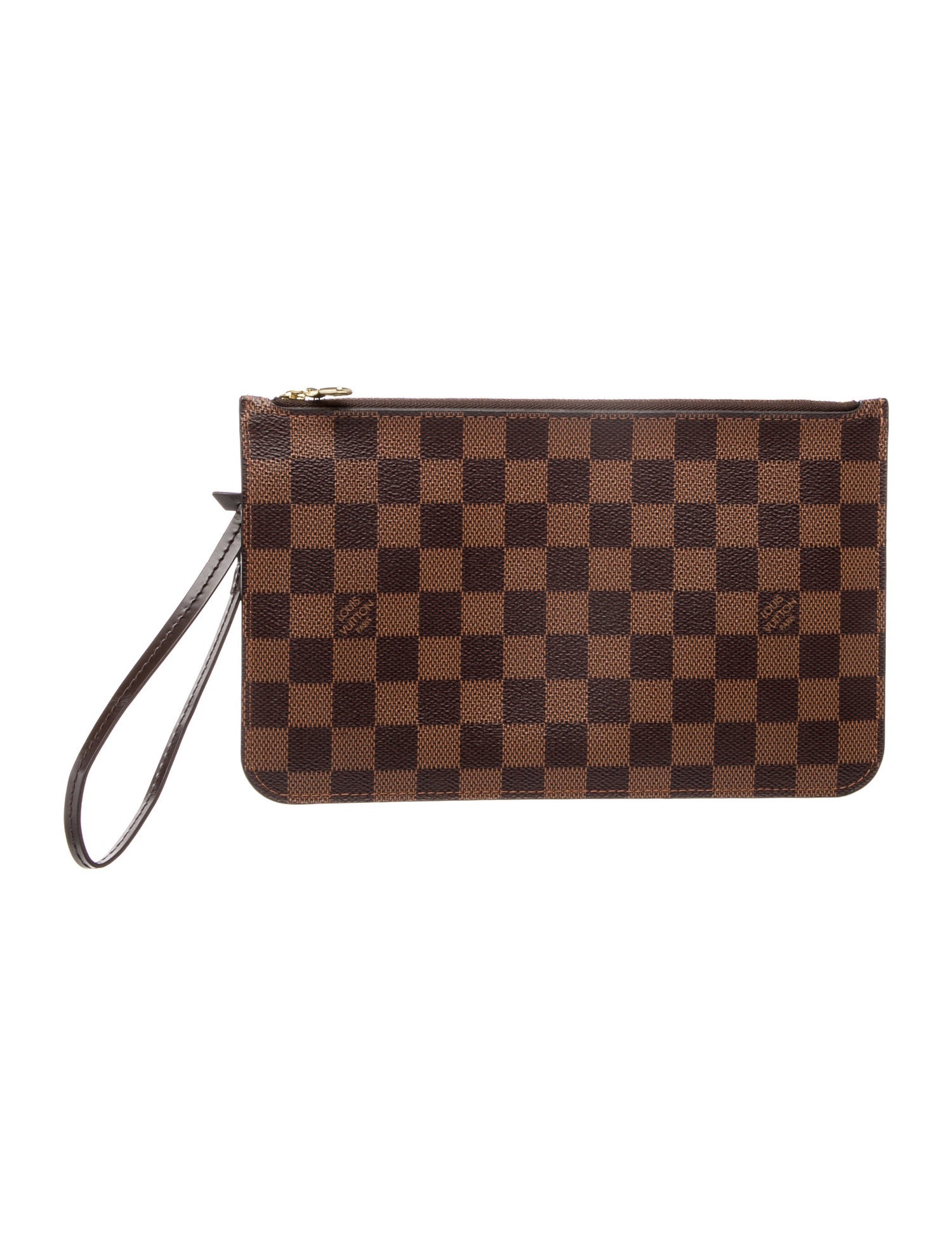 Louis Vuitton Damier Ebene Neverfull Pouch