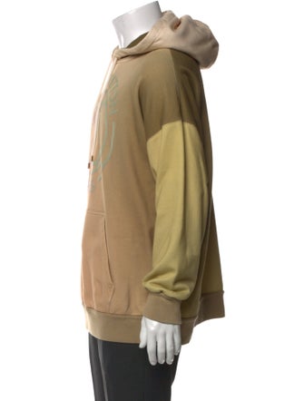 Louis Vuitton Printed Crew Neck Hoodie