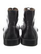 Louis Vuitton LV Monogram Leather Lace-Up Boots
