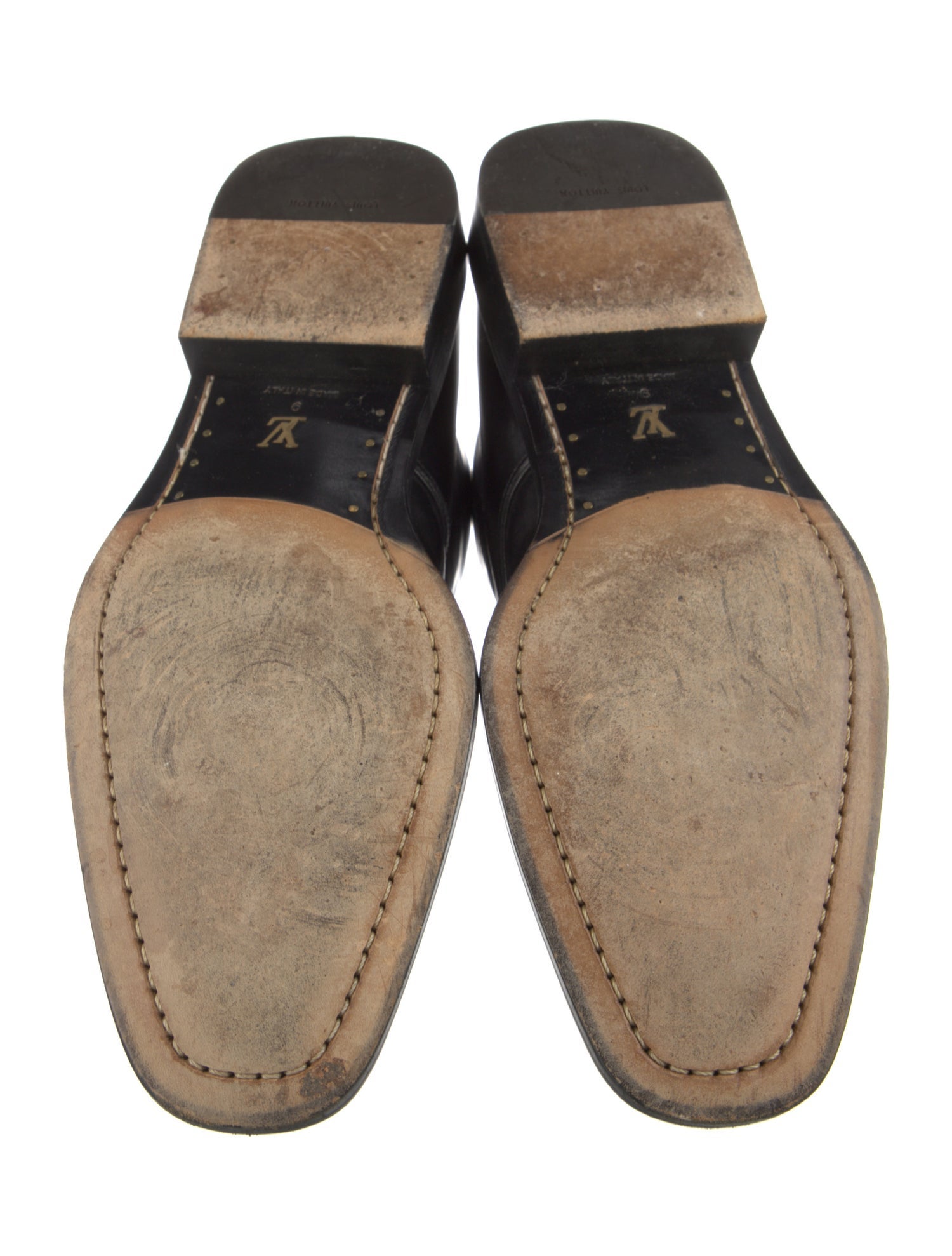 Louis Vuitton LV Monogram Leather Lace-Up Boots