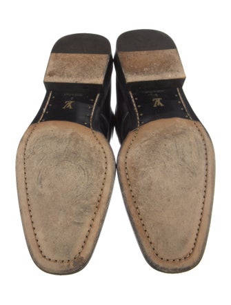 Louis Vuitton LV Monogram Leather Lace-Up Boots