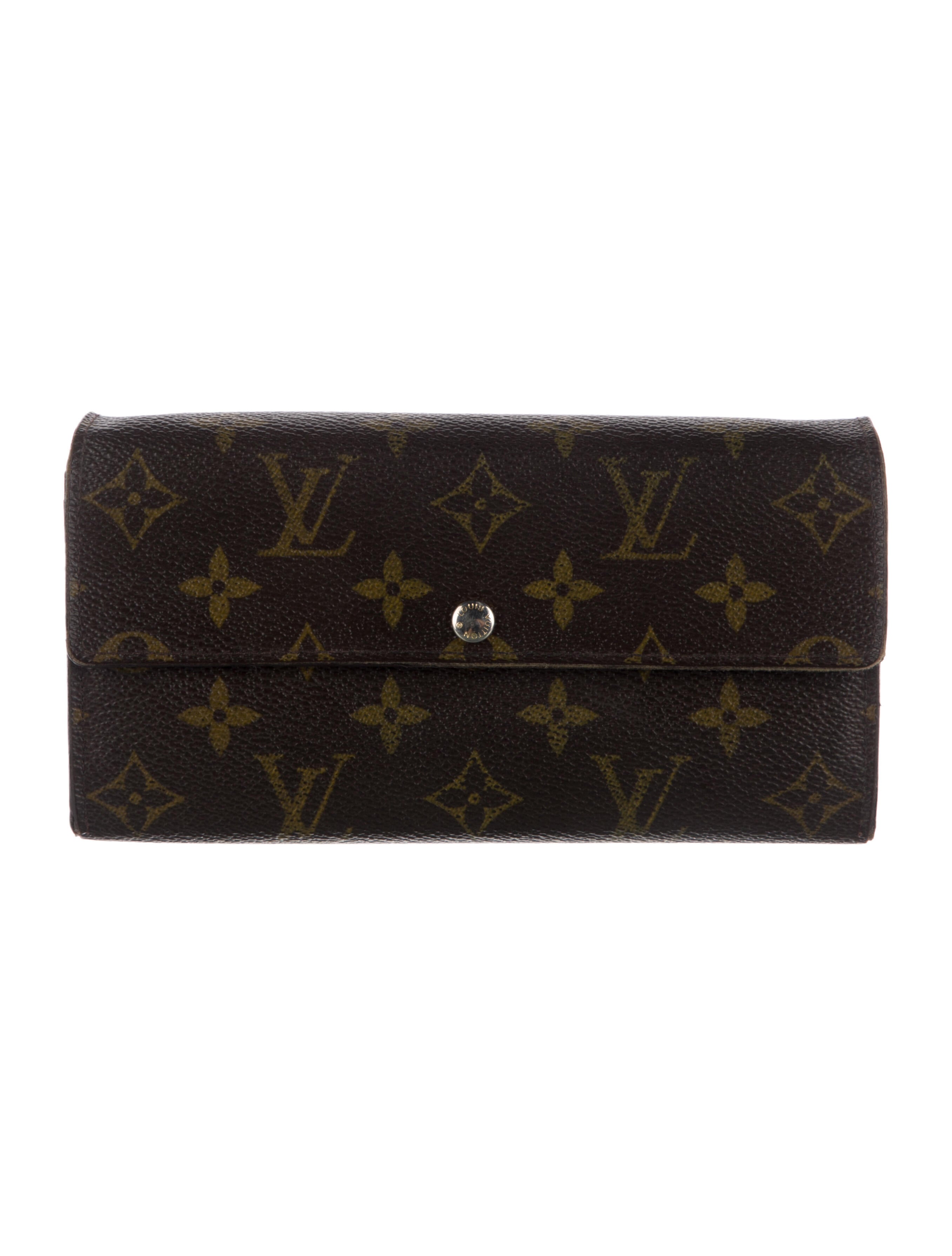 Louis Vuitton 2009 LV Monogram Sarah Wallet