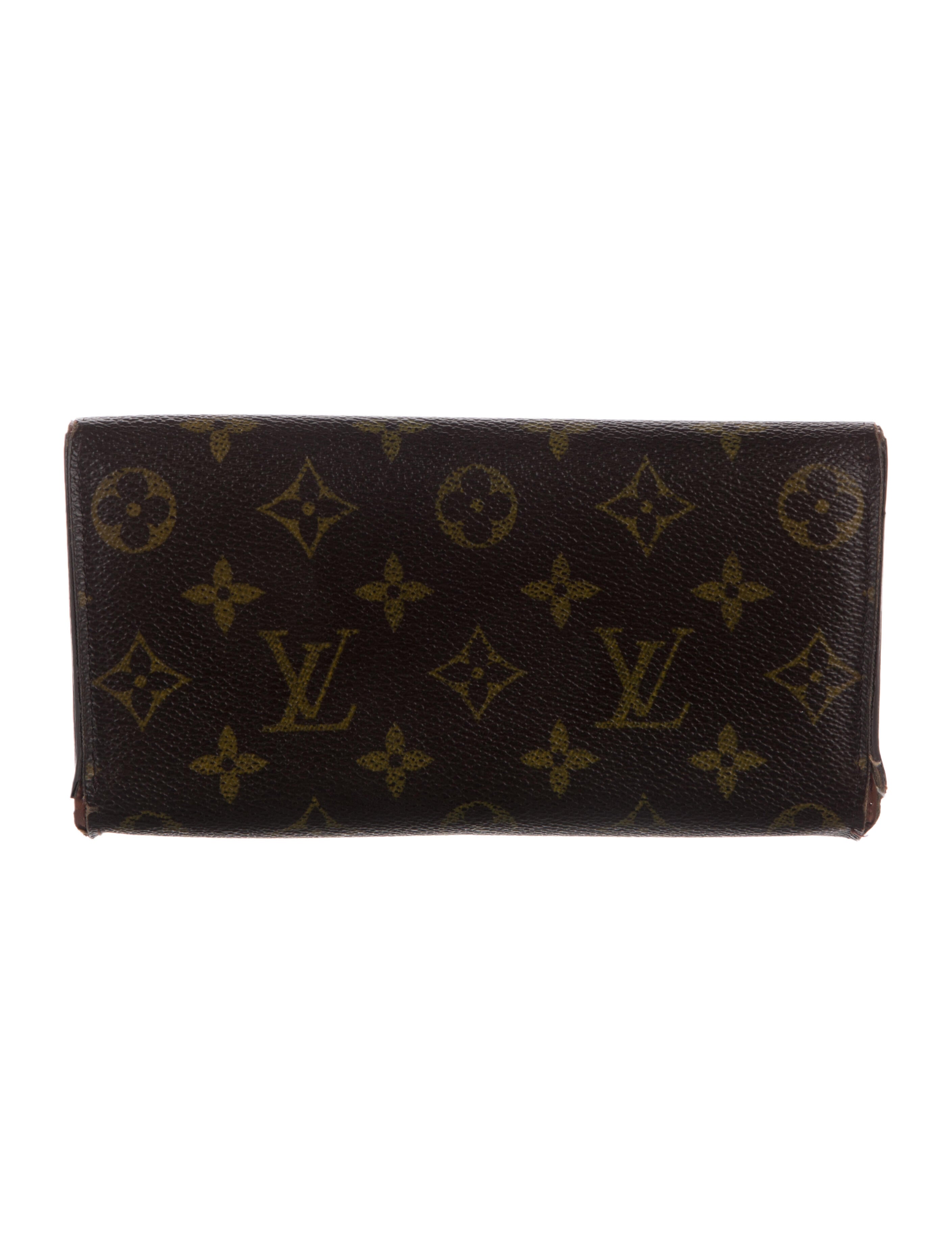 Louis Vuitton 2009 LV Monogram Sarah Wallet