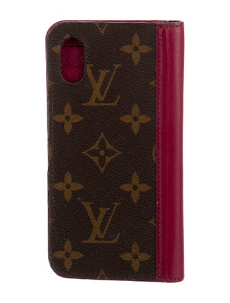 Louis Vuitton 2017 Monogram iPhone X/Xs Folio Case
