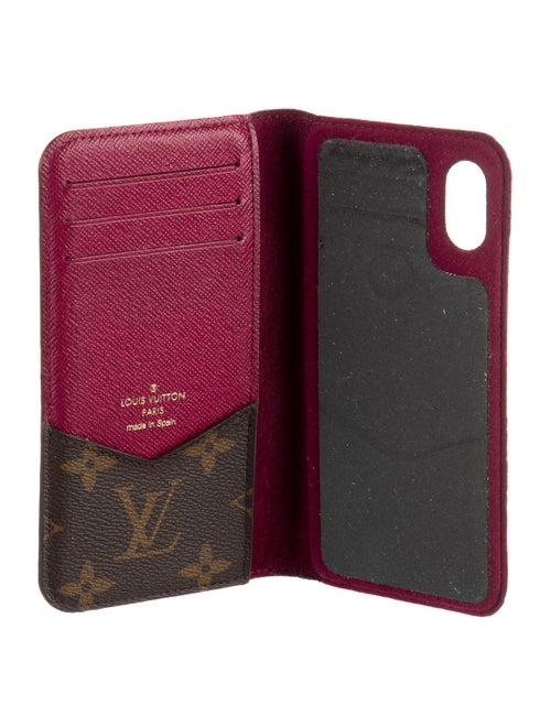 Louis Vuitton 2017 Monogram iPhone X/Xs Folio Case