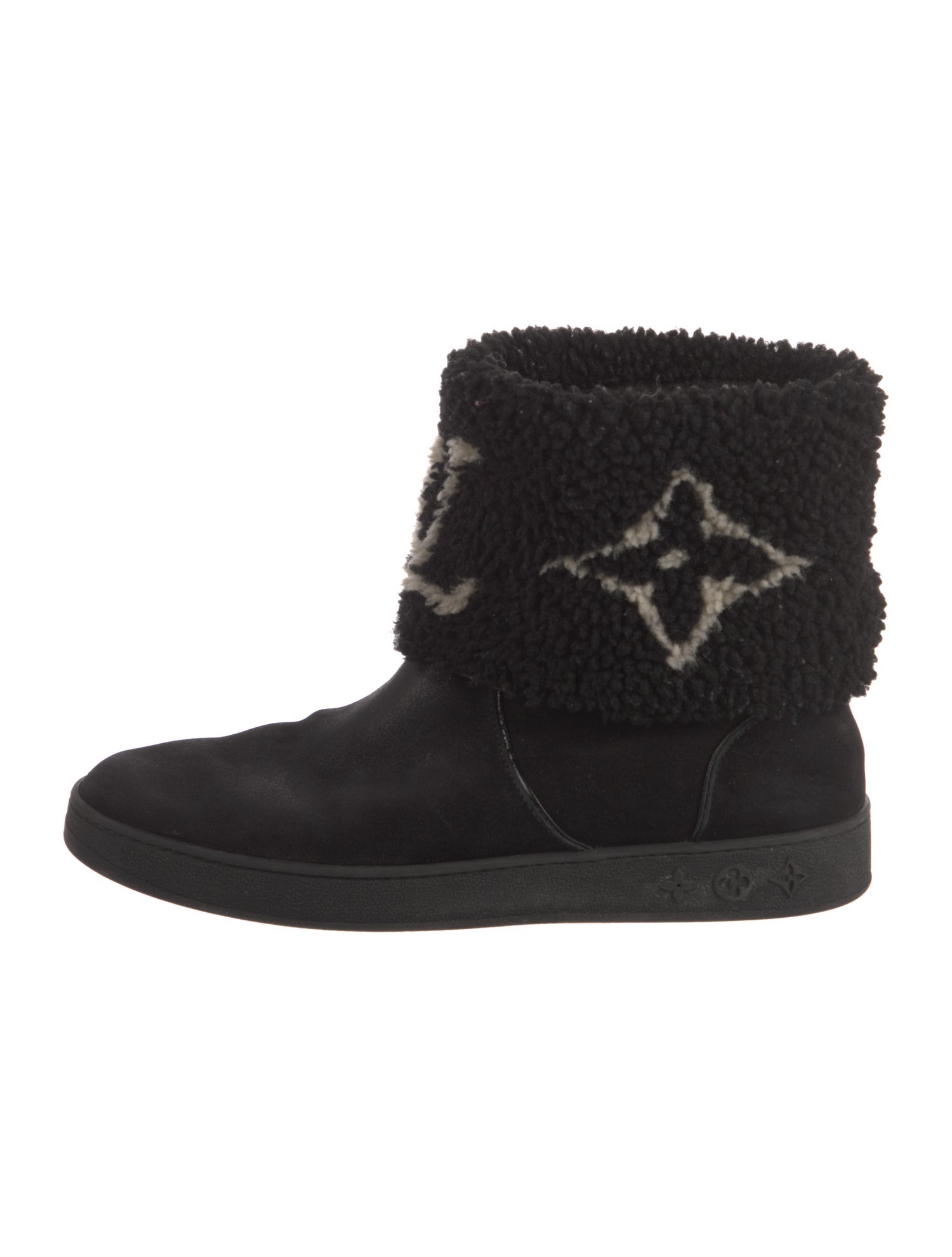 Louis Vuitton LV Monogram Suede Boots
