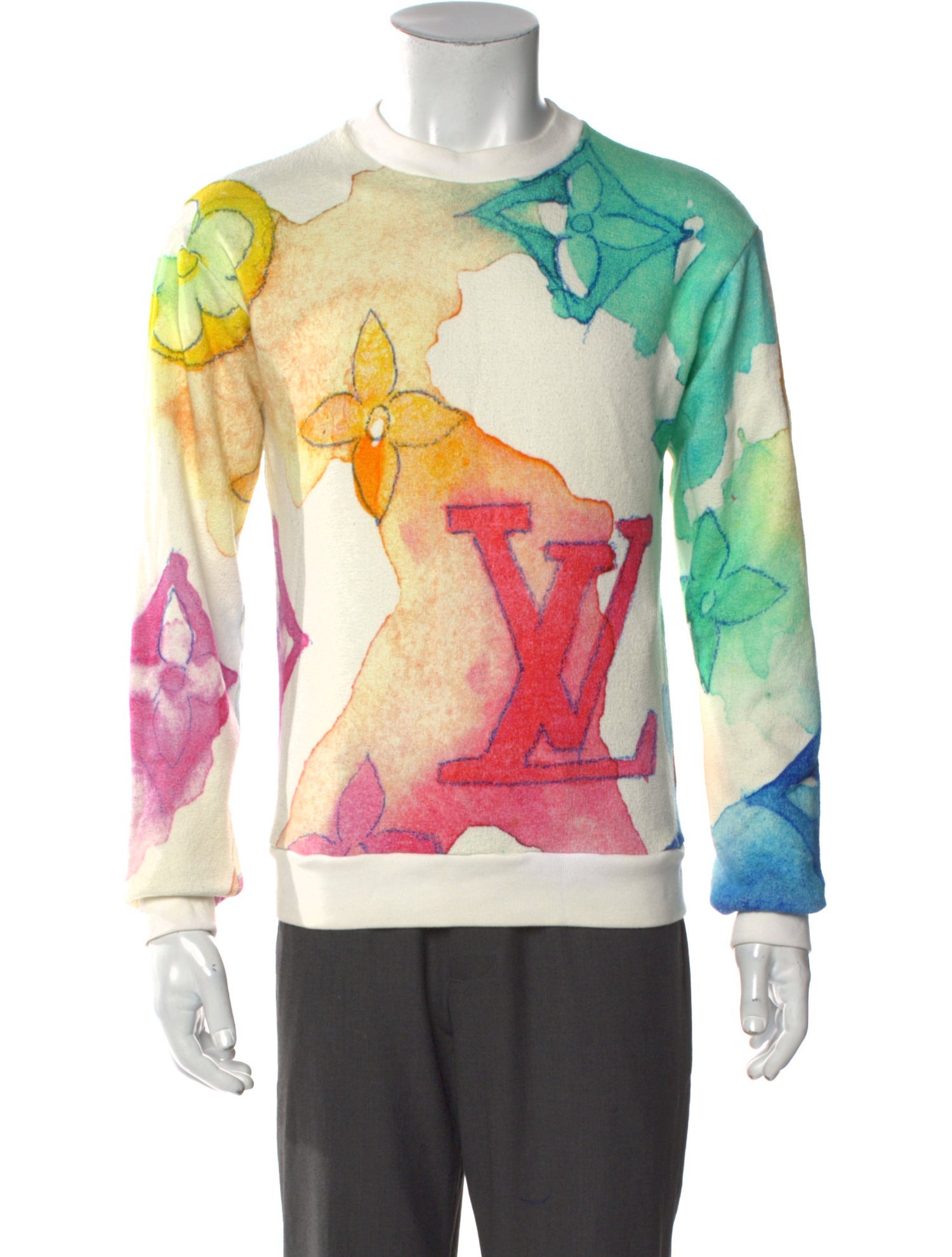 Louis Vuitton LV Monogram Crew Neck Pullover