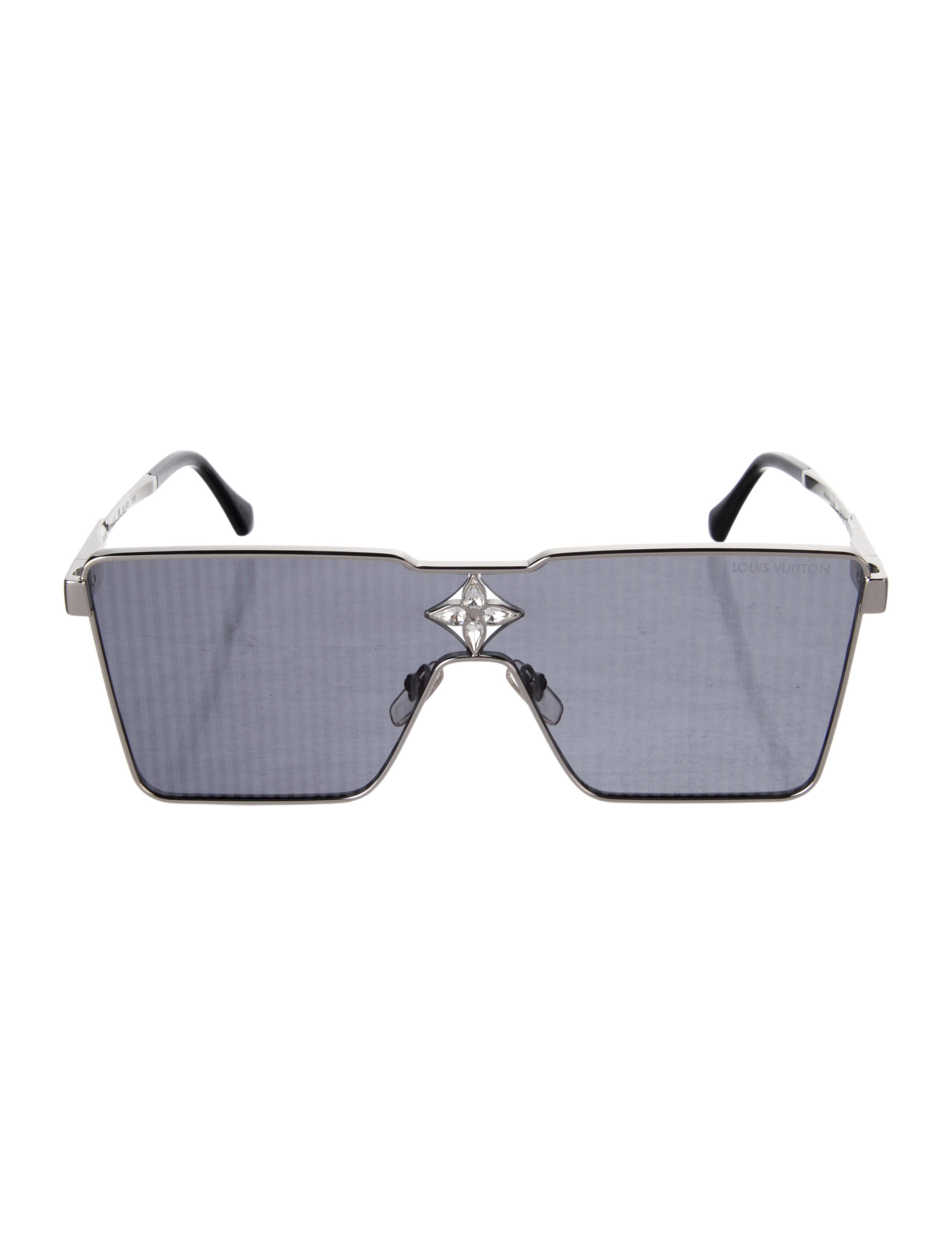 Louis Vuitton 2022 Swarovski Crystal Cyclone Sunglasses