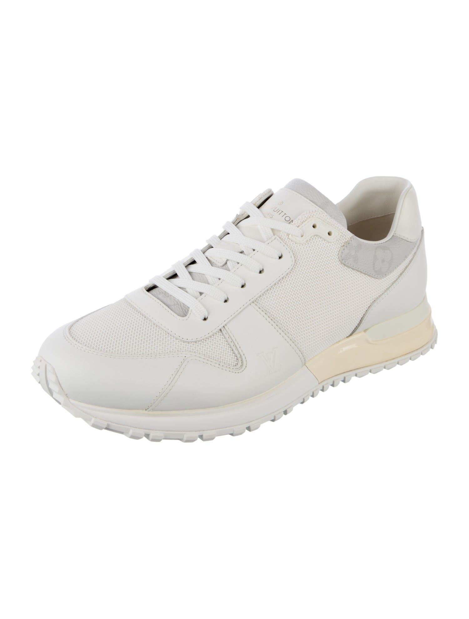 Louis Vuitton Monogram Pattern Leather Sneakers
