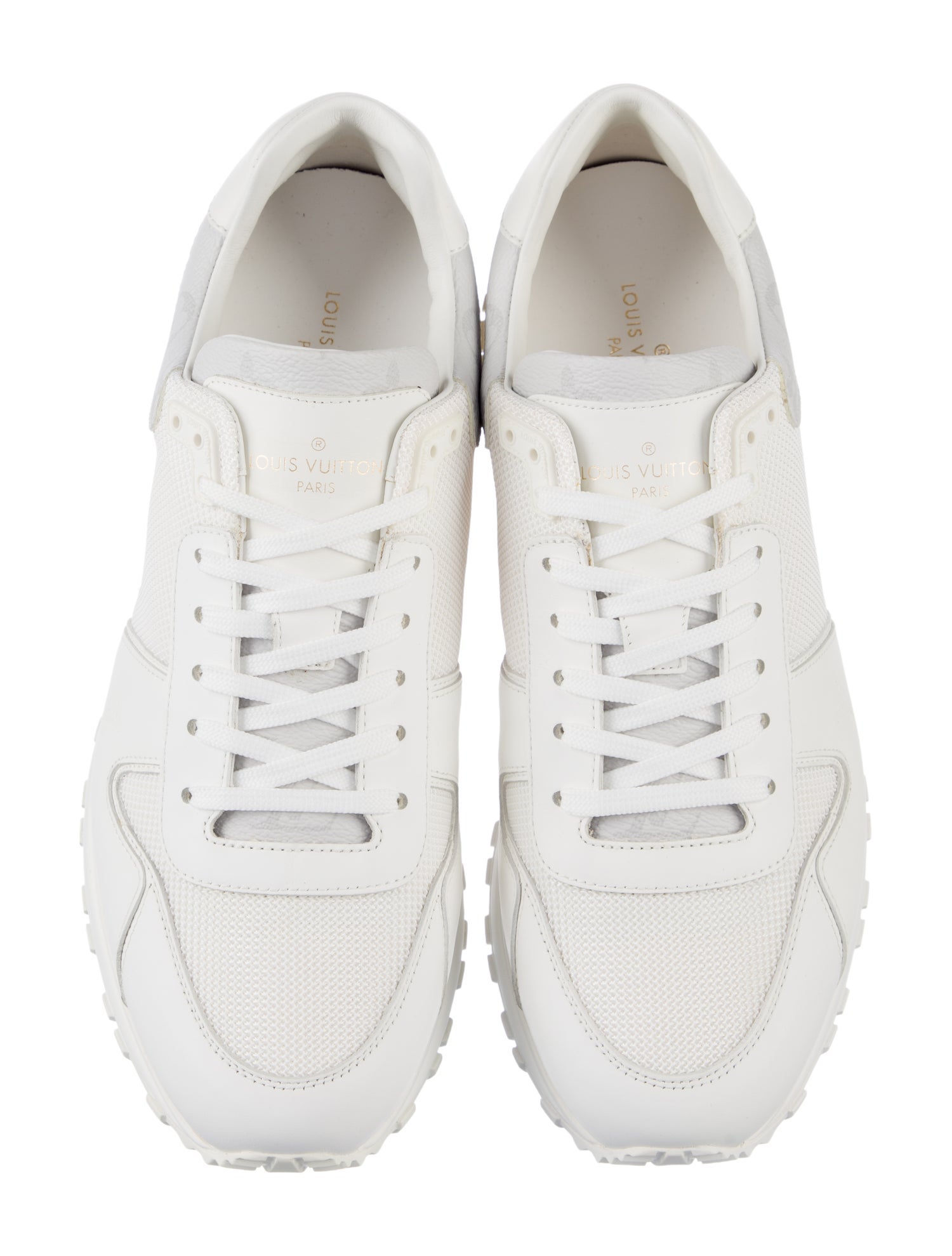 Louis Vuitton Monogram Pattern Leather Sneakers