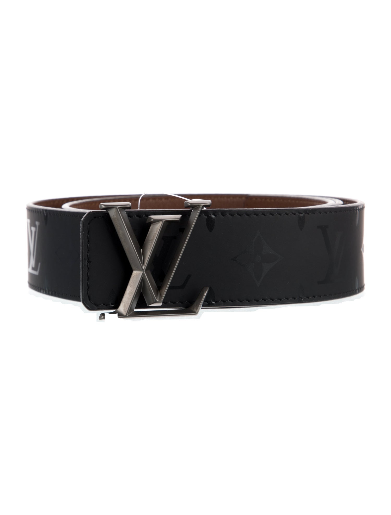Louis Vuitton Pyramide Reversible Monogram Leather Belt Kit