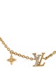 Louis Vuitton Crystal 'LV Iconic' Charm Bracelet