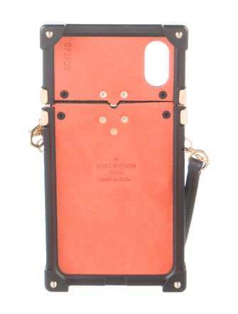 Louis Vuitton LV Monogram Catgram Eye Trunk iPhone X Case